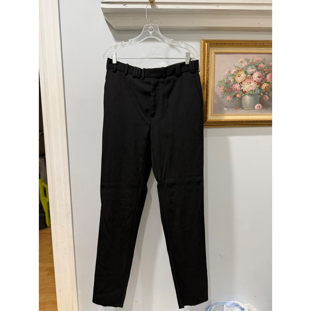 Y/Project Black Virgin Wool Multi Belt Loop Tailored Trousers Mens Size M - Picture 7 of 10